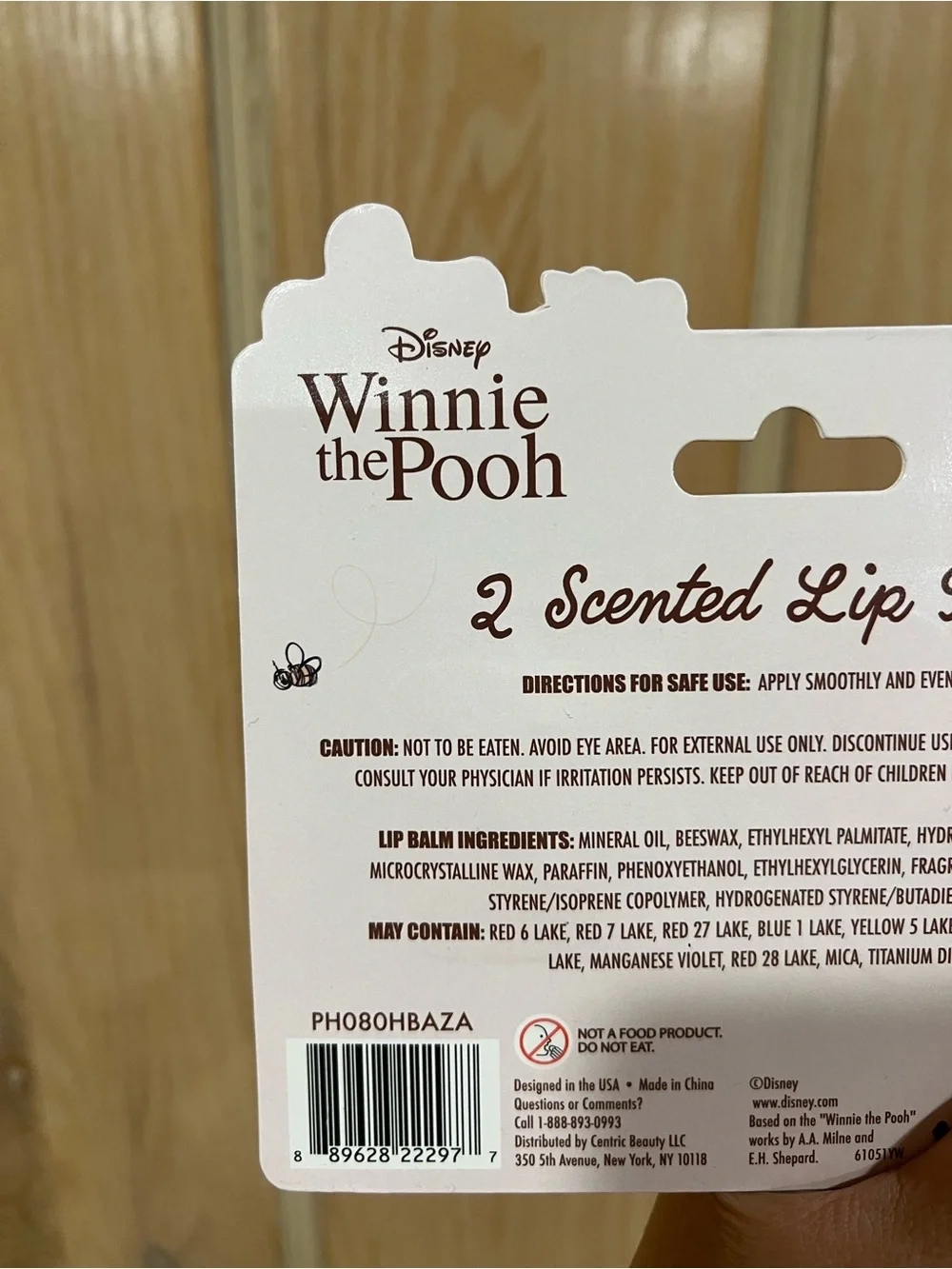 Disney Winnie the Pooh Scented Lip Balm Set